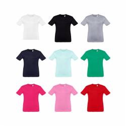 T-shirts de criança personalizada colorida