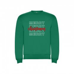 Sweatshirt de Natal Adulto Merry Christmas