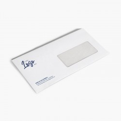 Envelopes com Janela personalizados com logótipo