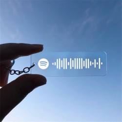 Porta-Chaves música Spotify personalizado