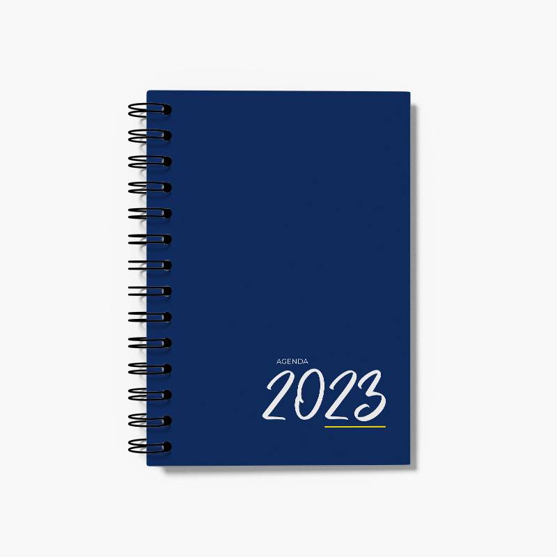 Agenda Diária 2023 personalizada