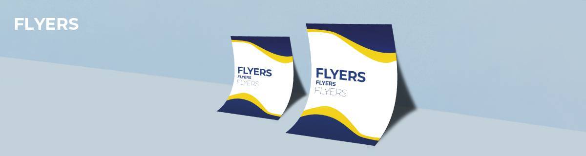 Veja os nossos produtos de Flyers